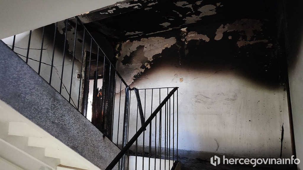 Požar stan ulica kraljice Katarine