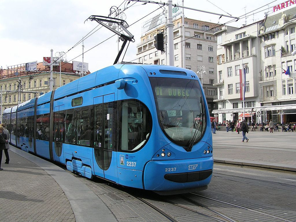 tramvaj Zagreb ZET