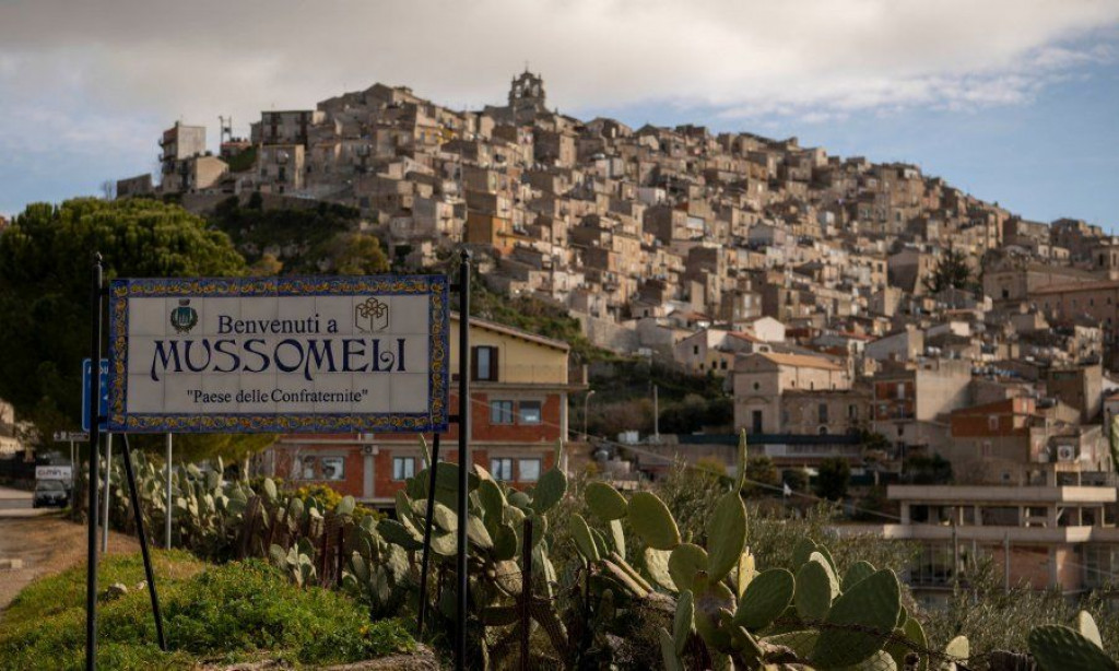 Talijanski gradić Mussomeli