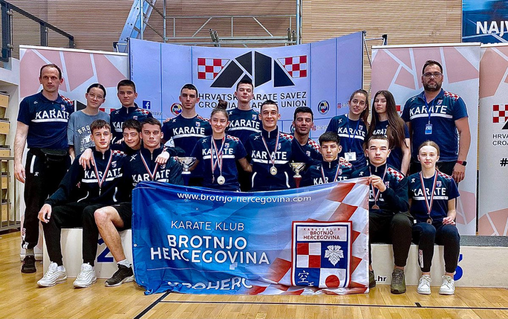 Karate klub Brotnjo u Zagrebu 2023