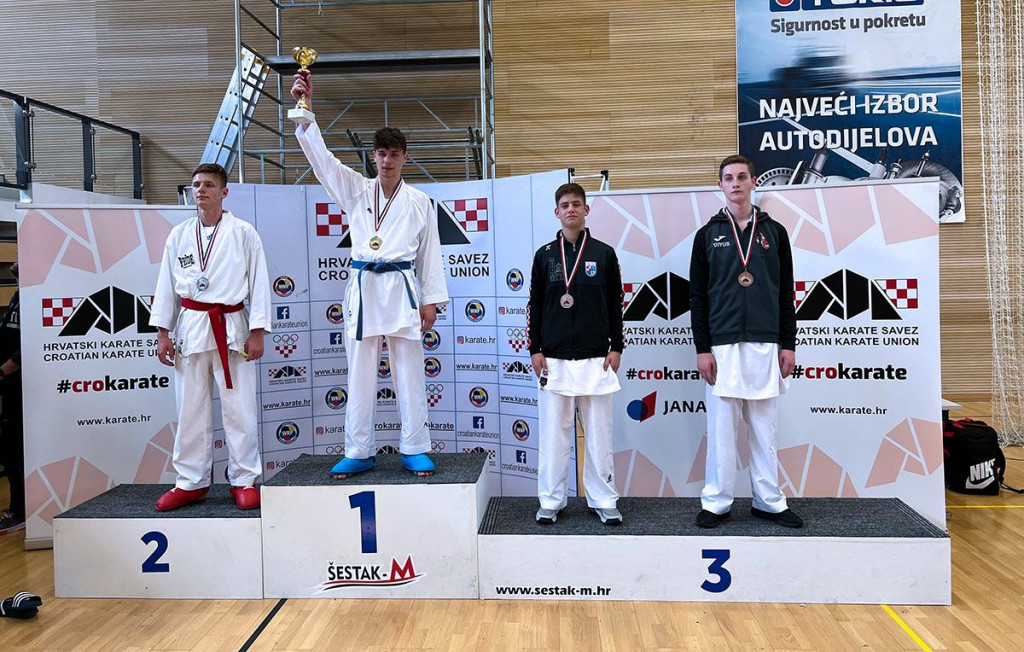 Karate klub Široki Brijeg prvenstvo Hrvatske Zagreb muškarci