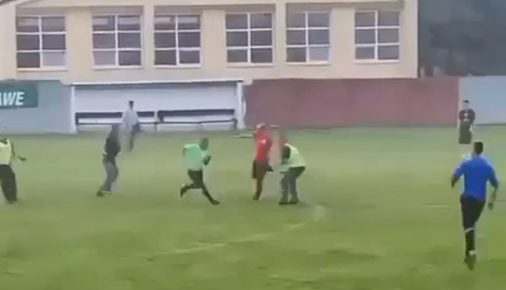 Napad na nogometne suce