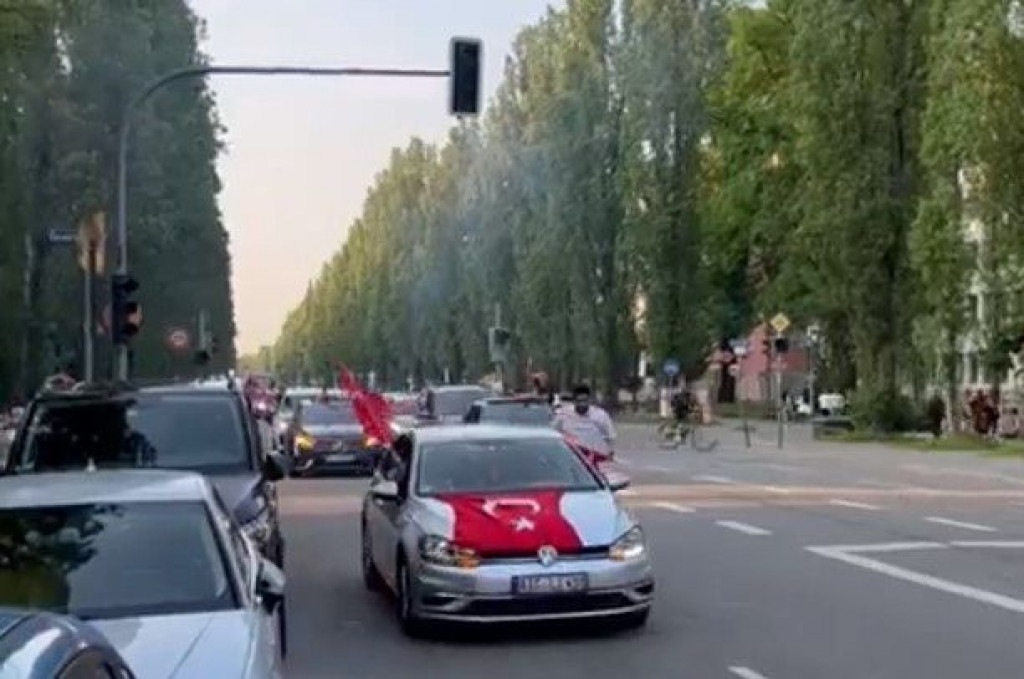 proslava Njemačka Erdogan