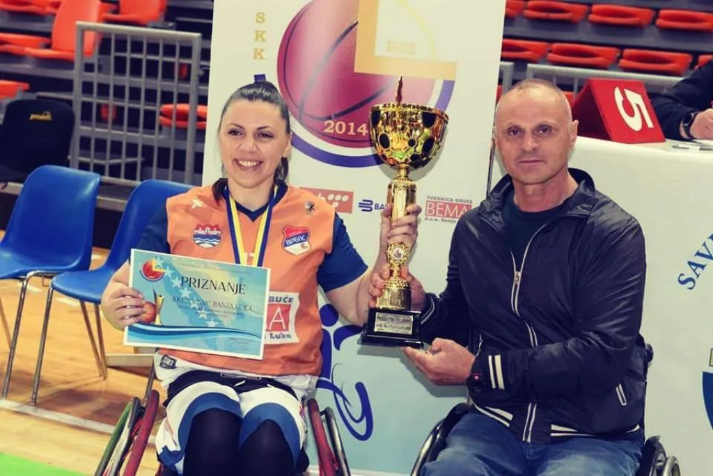 Biljana Nedić košarkašica u kolicima
