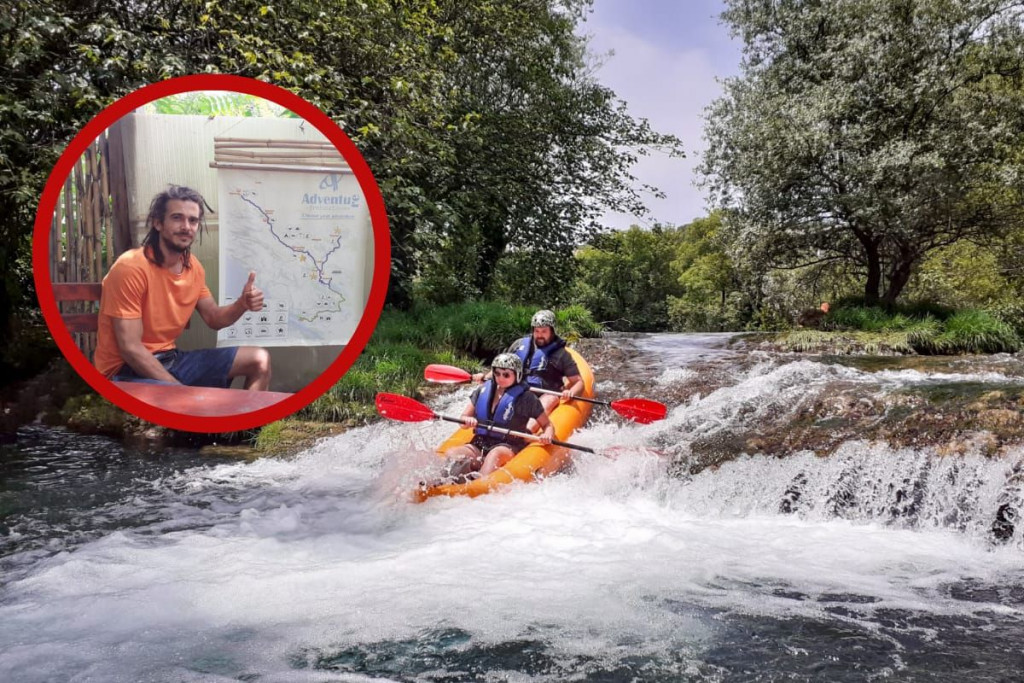 Kanu safari Trebižat Stanko Zlopaša 