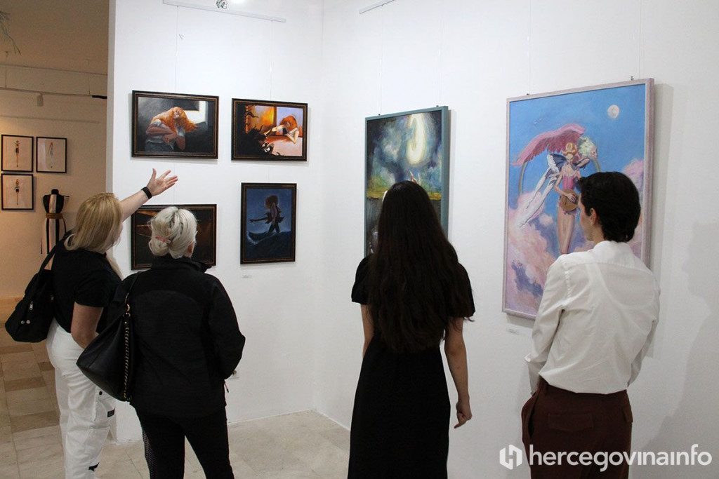 Izložba Srednja škola likovnih umjetnosti Gabrijel Jurkić