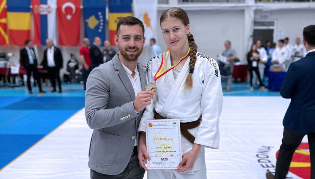 Judo klub Borsa Korina Džidić prvenstvo Balkana 2023