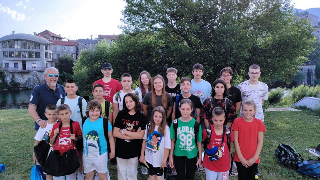 Plivači Veleža na Trebišnjica kupu u Trebinju