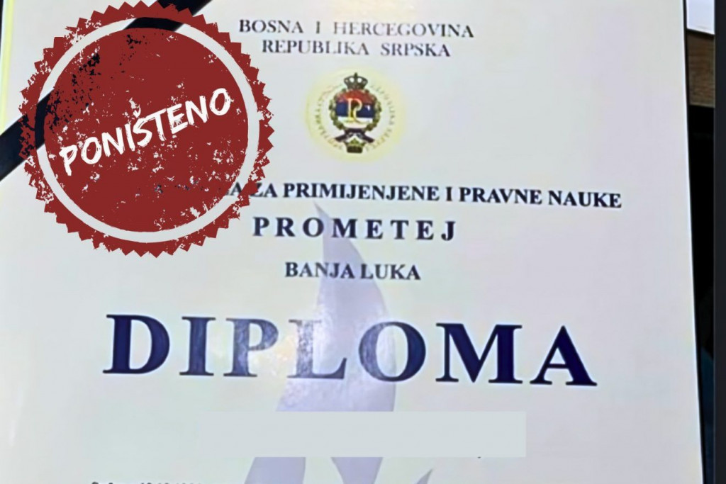 prometej,klaster,lažne diplome