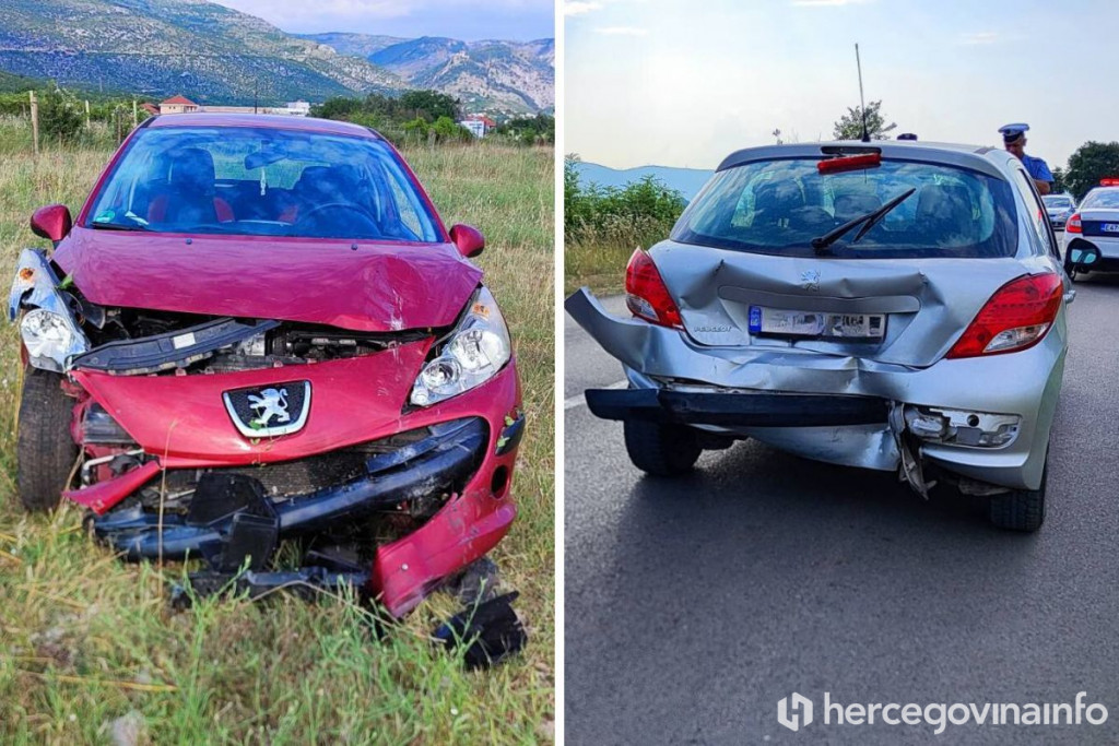 prometna nezgoda,blagaj,peugeot