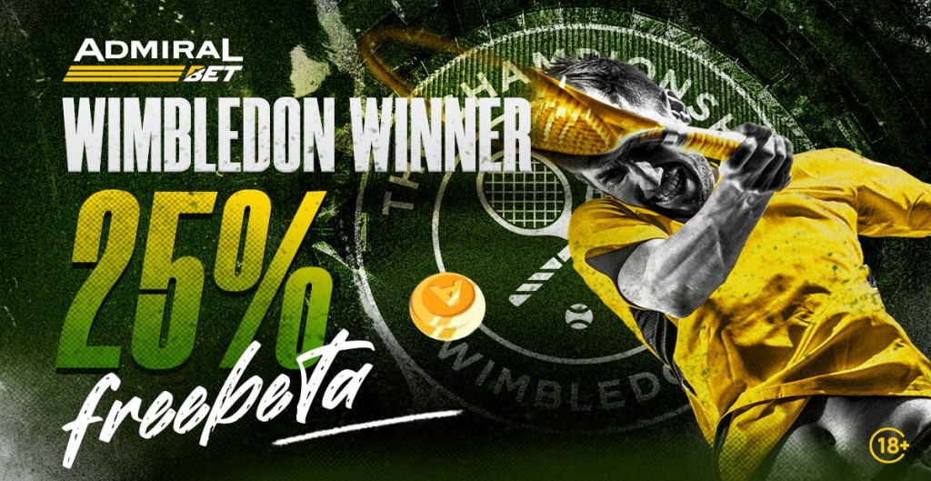AdmiralBet,Sportska kladionica AdmiralBet,Freebet,Wimbledon