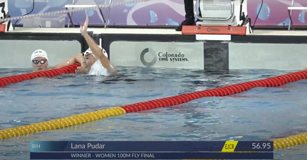lana pudar,plivanje,prvakinja 