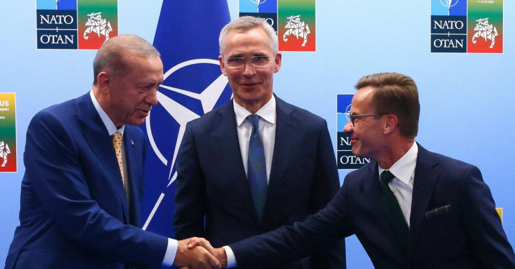 Erdogan Švedska Nato