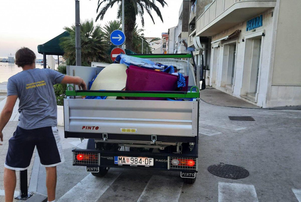 Gradac uklanjanje ležaljki