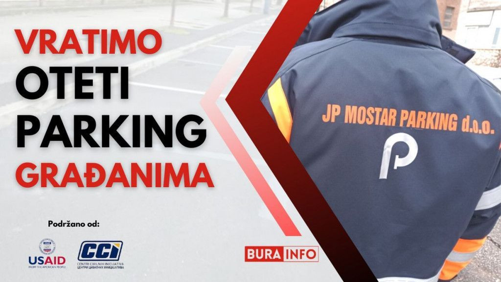 peticija,Udruga Bura info,Vratimo oteti parking građanima,CCI,Mostar