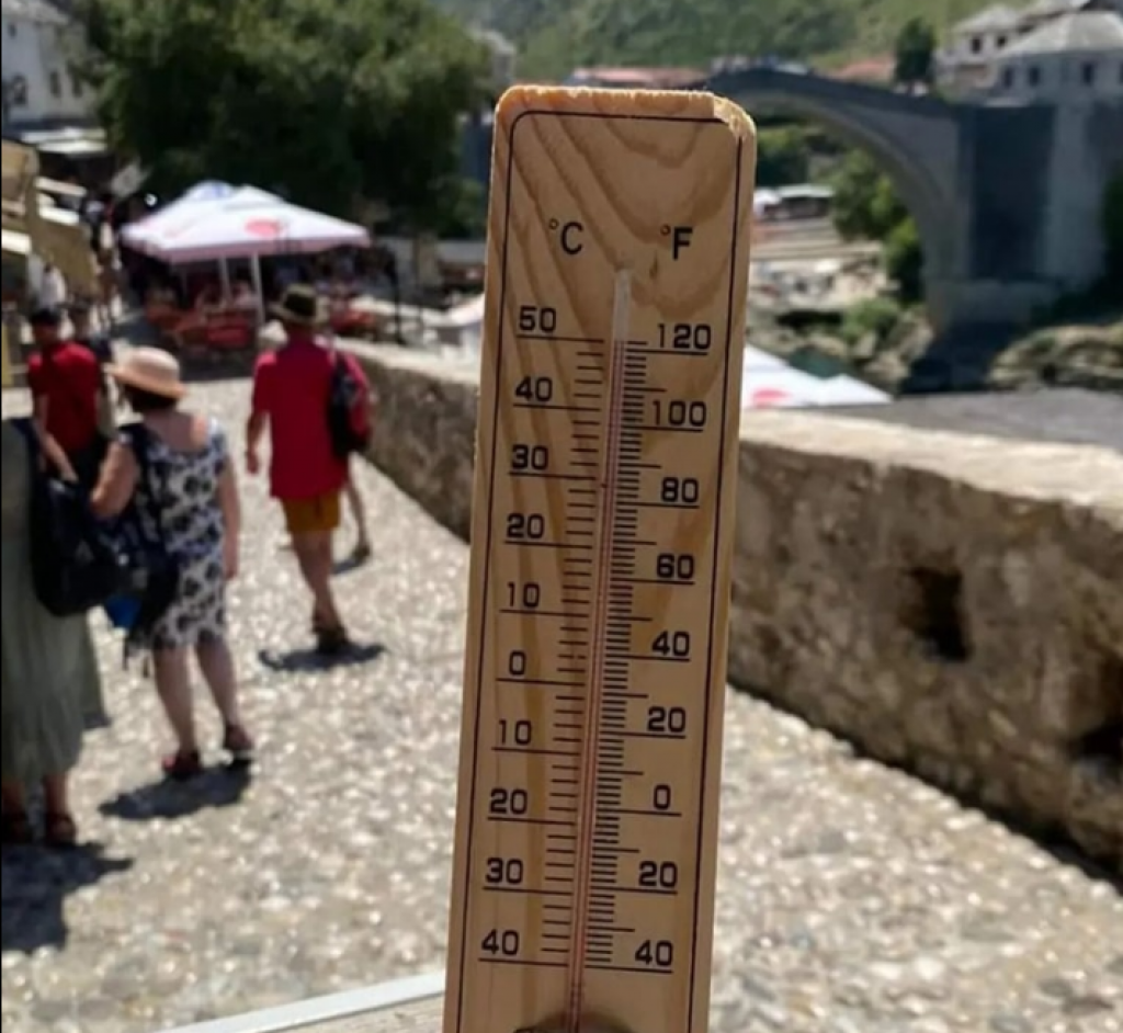 Mostar,četereska,žega,e jes vruće,vruće