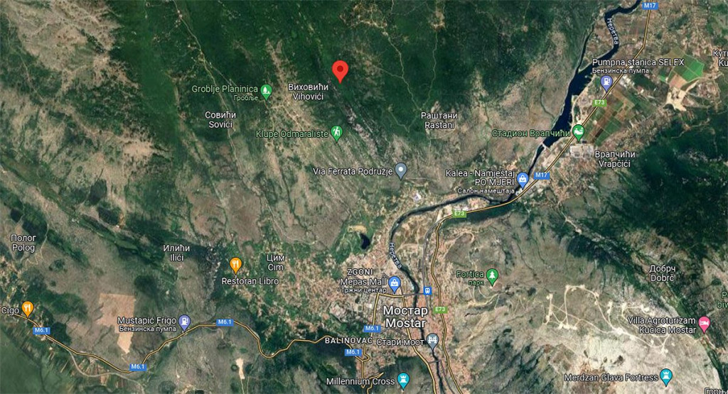 Potres Vihovići Mostar