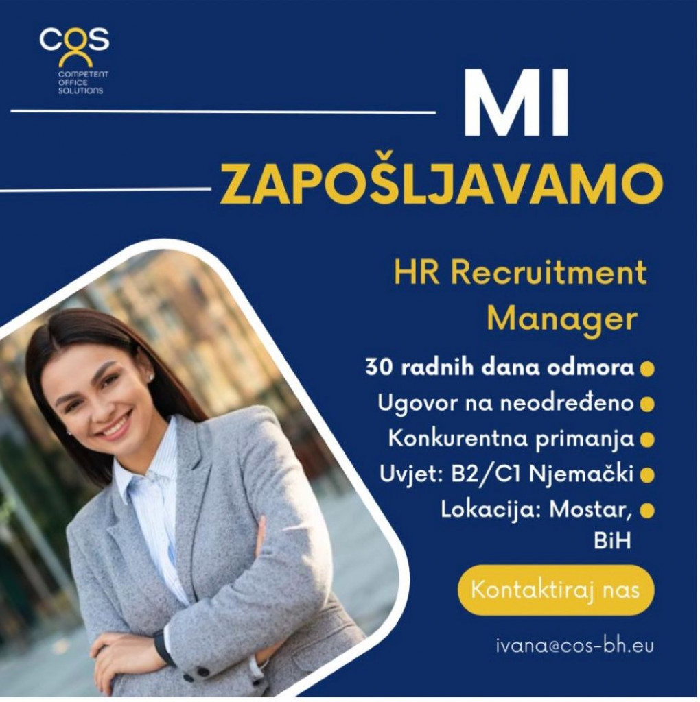 cos firma,oglas za posao ,posao,Competent Office Solutions d.o.o