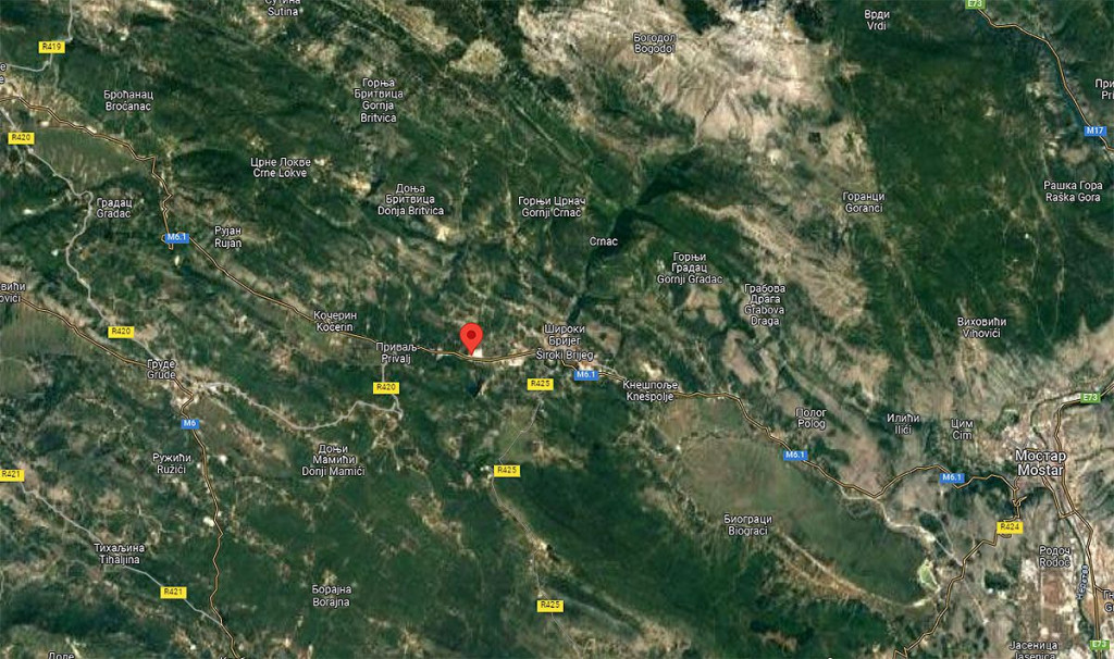 Široki Brijeg Trn potres