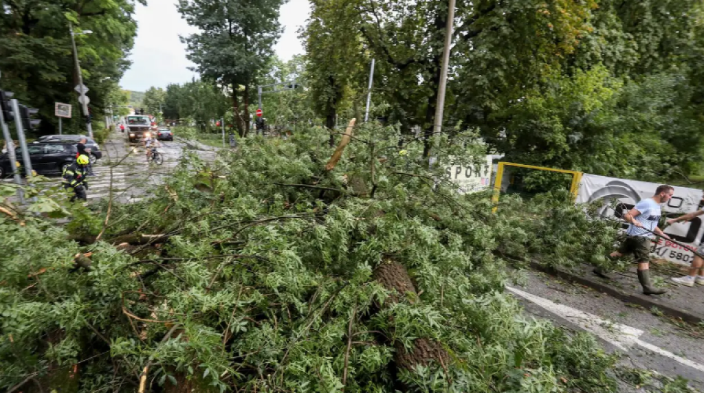 Olujno nevrijeme Slavonija