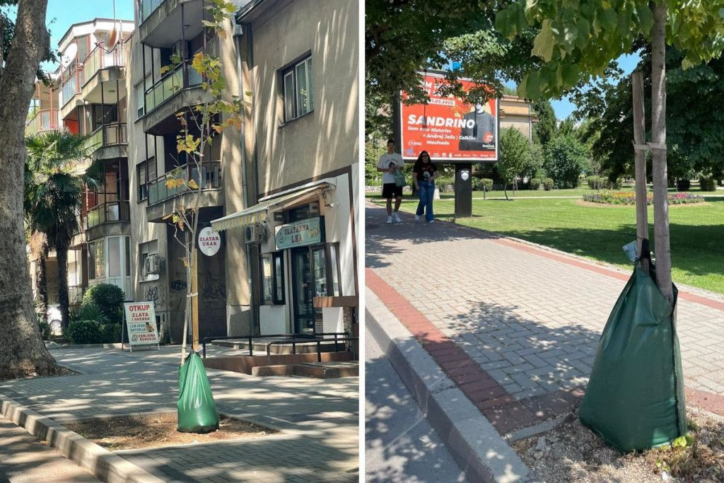 zelene površine,Mostar,uređivanje,vodonatapni sustav