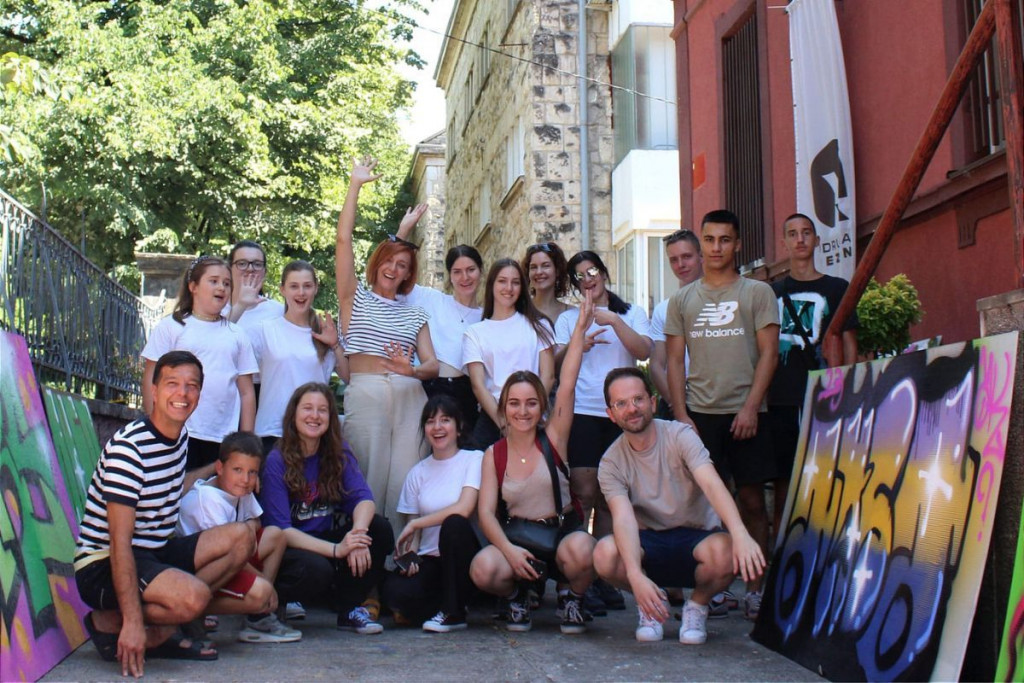 street art mini akademija,inovativan koncept,mostar street arts fesival,Marina Đapić