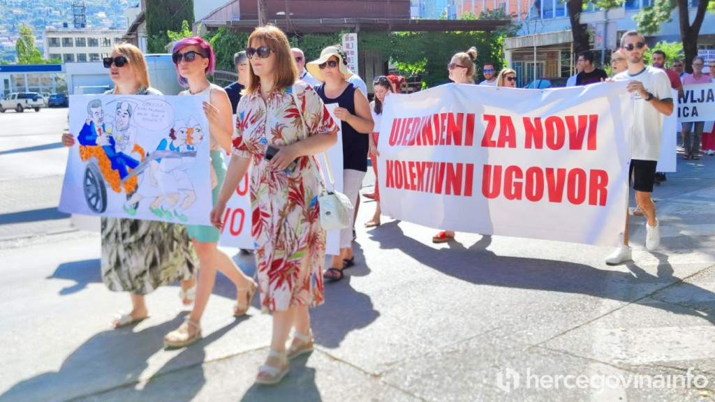 Prosvjed zdravstvenih djelatnika