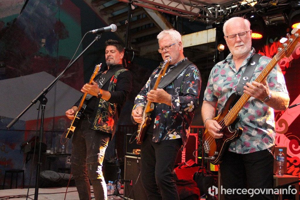 Yu grupa na Mostar blues i rock festivalu 2023