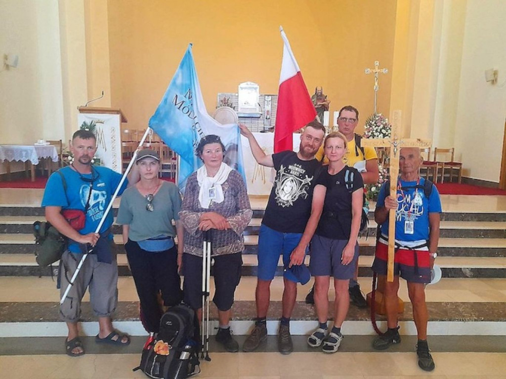 Gospa Međugorje,hodočasnici,Poljska