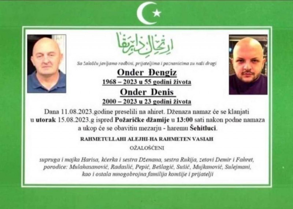 ubojica,Gradačac,ukop