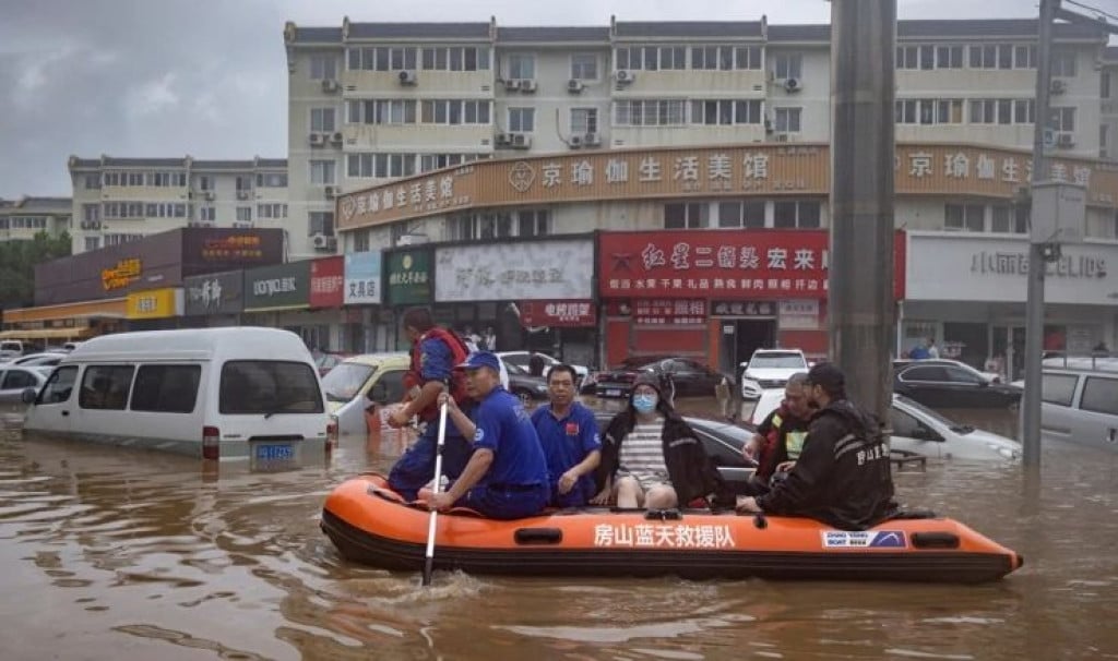 oluja kiša Kina Peking poplava