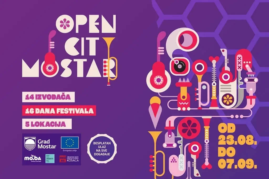 Mostar,Open city Mostar,festival