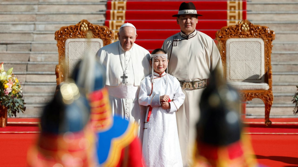 Papa Franjo Mongolija