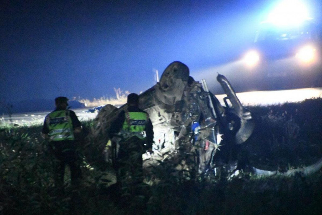 Križevci prometna nesreća noć