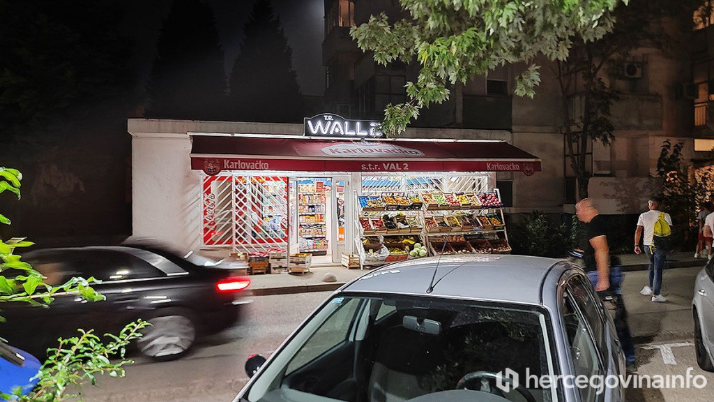 Pljacka trgovina wall omladinska ulica