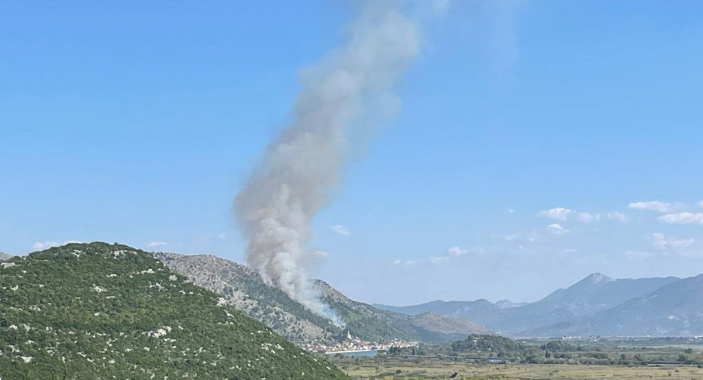 Veliki požar kod Ploča