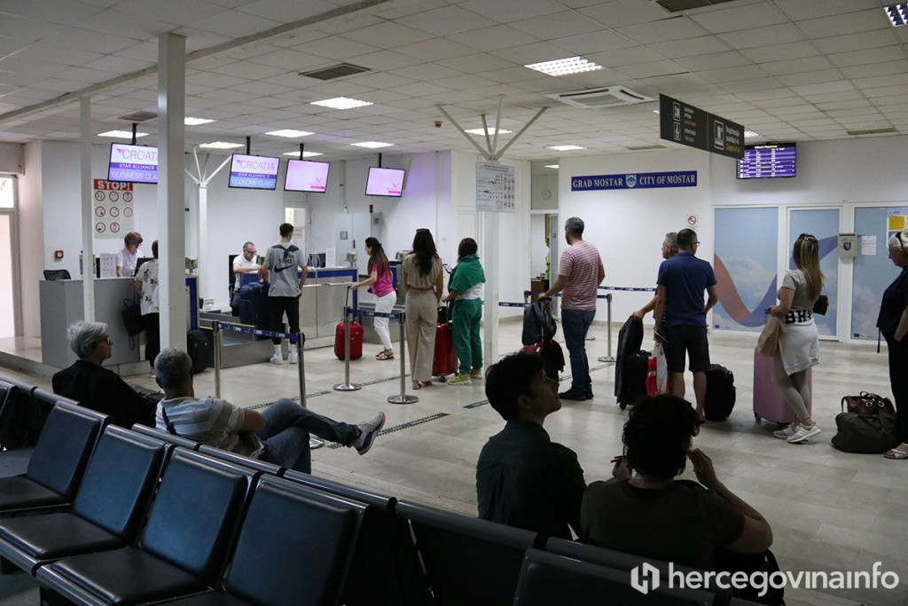 putnici aerodrom Mostar