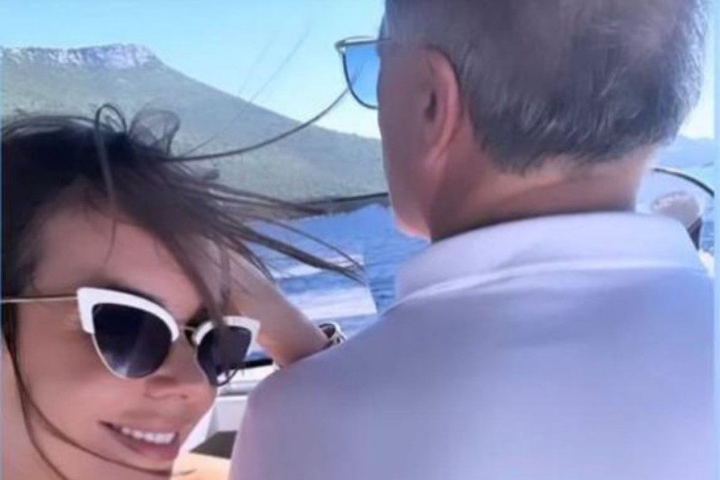Mamić i Jelena na jahti