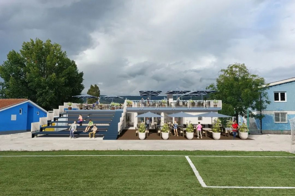 Nova tribina kampa Musa-Karačić