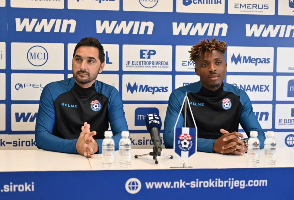 Marijan Budimir i Stephen Chinedu