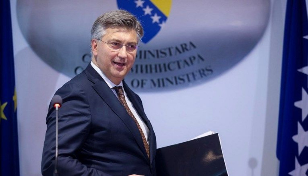 Andrej Plenković u Sarajevu