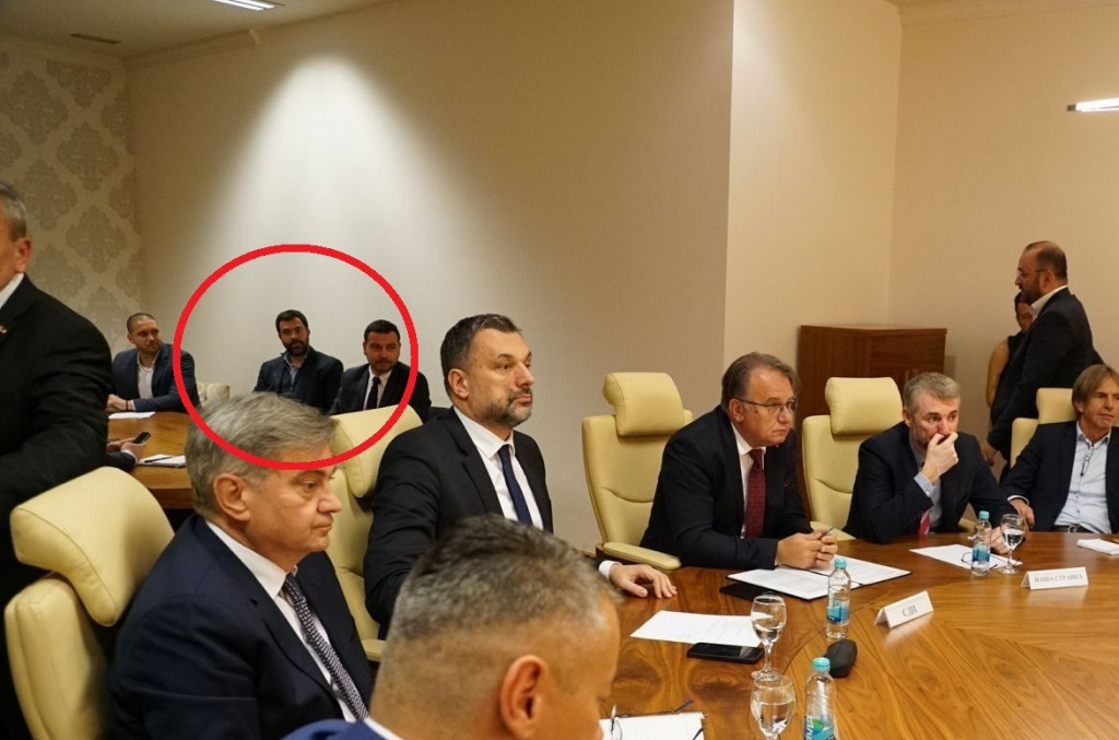 Igor Dodik na sastanku koalicije u Istočnom Sarajevu