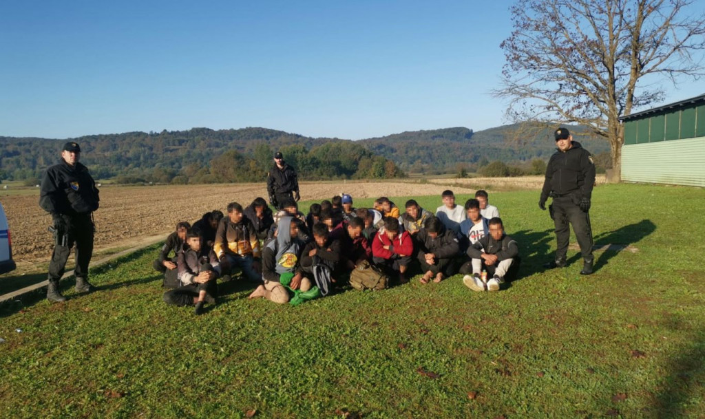 Granična policija BiH spriječila 4200 migranata da uđu u BiH