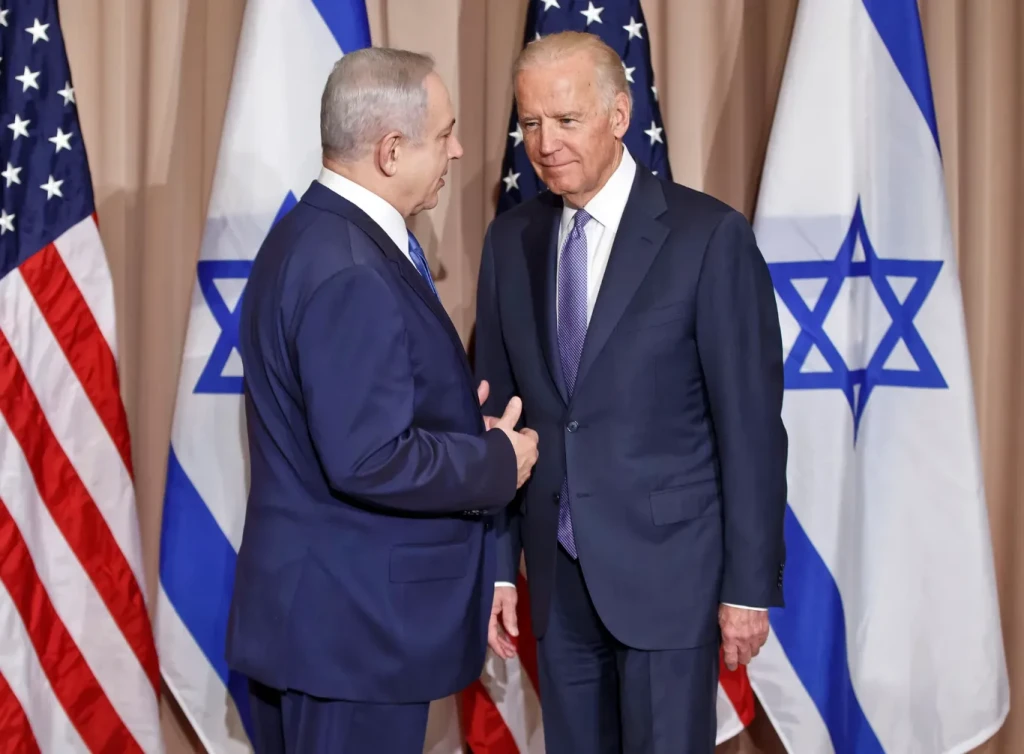 Joe Biden i Benjamin Netanyahu