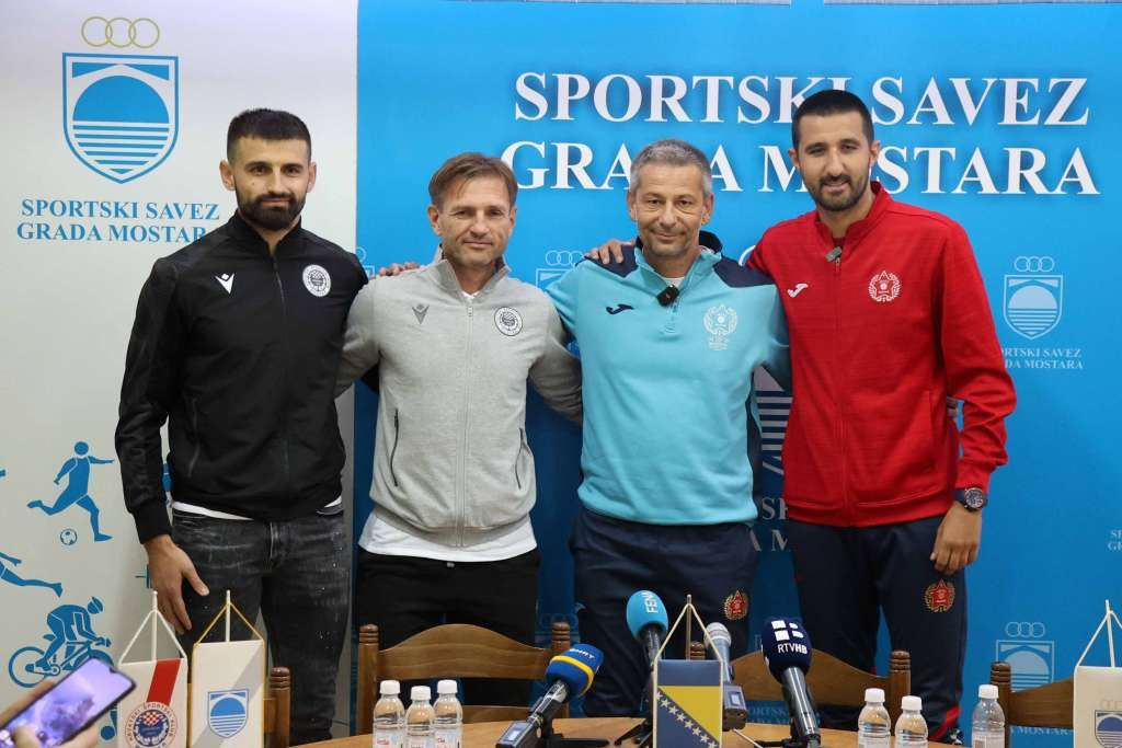 Konferencija uoči gradskog derbija Zrinjskog i Veleža