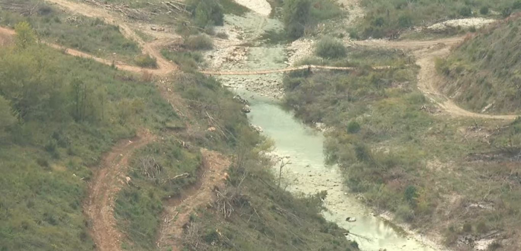 Gradnja hidroelektrane kod Uloga zamutila Neretvu