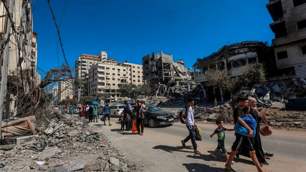 Palestina Gaza evakuacija