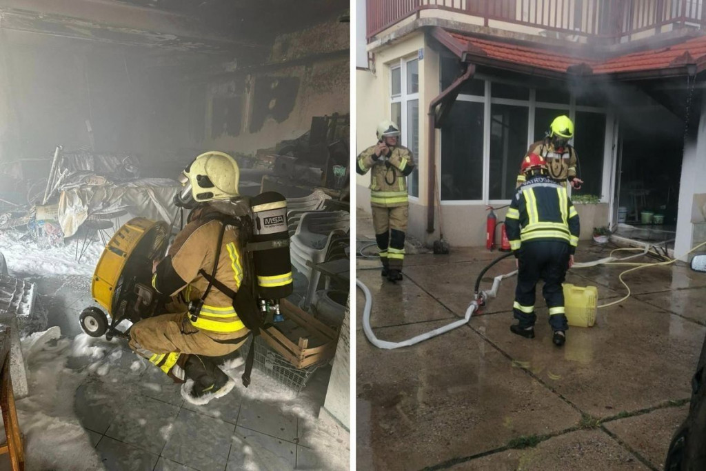 požar na obiteljskoj kući