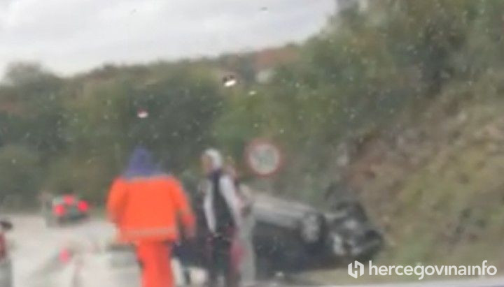 Prometna nesreća na cesti Mostar Čitluk