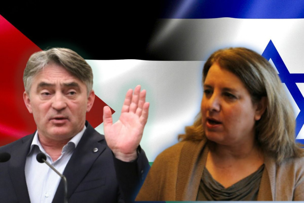 Željko Komšić i Galit Peleg